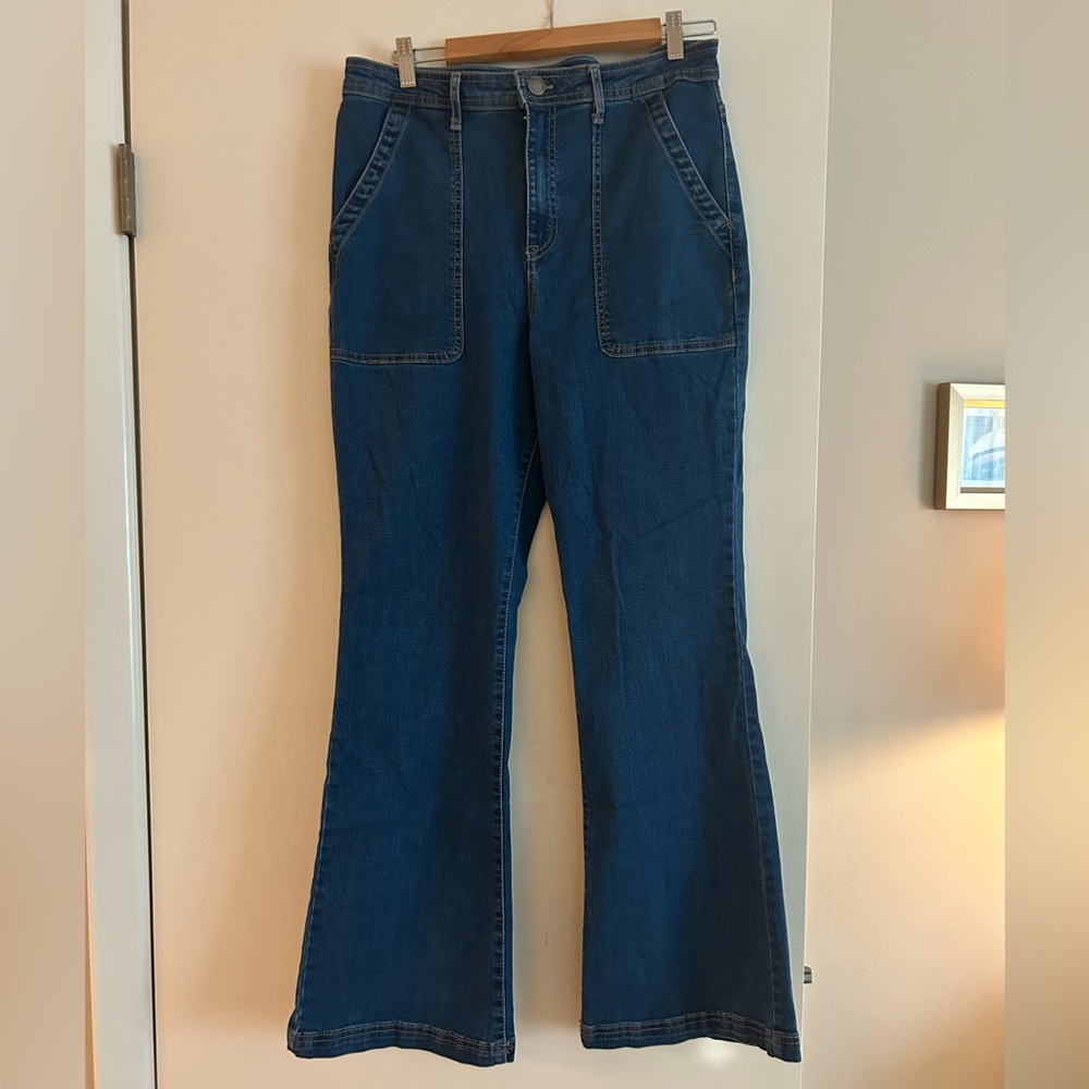 Knox Rose Target Flare Jeans sz 14